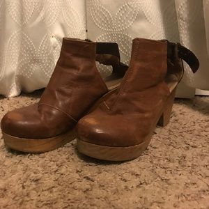 Free People wedge heels